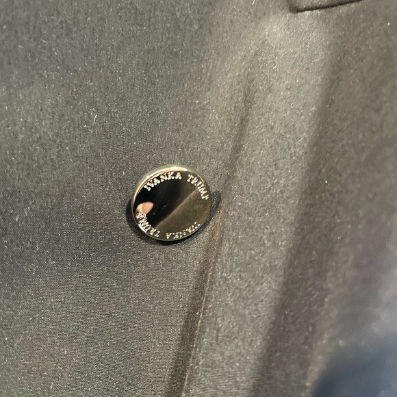 Ivanka Trump Black Trench Coat - Picture 5 of 5